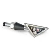 Indicatoare LED pentru motociclete BARRACUDA Z-LED B-LUX SILVER