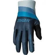 Mănuși de ciclism THOR ASSIST REACT MIDNIGHT/TEAL