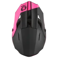 Helmet O'NEAL 1SERIES SOLID BLACK/PINK V.24