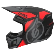 Casca de motocross O'NEAL 3SERIES VISION BLACK/RED/GRY V.24