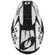 Casca motocross O'NEAL 5SERIES SCARZ NEGRU/ALB V.24