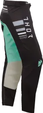 Pantaloni de motocross pentru femei THOR PRIME BLAZE BLACK/TEAL