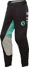 Pantaloni de motocross pentru femei THOR PRIME BLAZE BLACK/TEAL