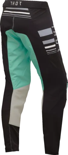 Women's Motocross Breeches THOR PRIME BLAZE BLACK/TEAL
