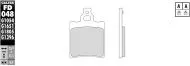 Front/Rear Motorcycle Pads Galfer SEMI METAL FD048G1054