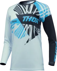 Дамско мотокрос джърси THOR WOMEN'S SECTOR SPLIT LIGHT BLUE