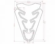 Протектор за резервоар ONEDESIGN CGEXBKP/PR3481