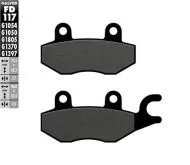 Front/Rear Motorcycle Pads Galfer SEMI METAL FD117G1054