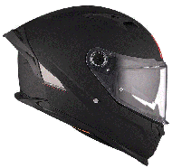 Helmet MT BRAKER SV SOLID A1 MATT BLACK