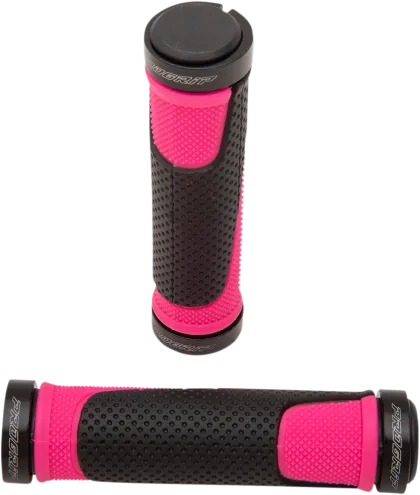 Χειρολαβές PROGRIP807 Διπλής Πυκνότητας Ανοιχτό Άκρο ΚΛΕΙΔΩΜΑ ΡΟΖ/ΜΑΥΡΟ
