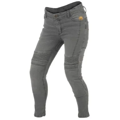 WOMEN'S MOTORCYCLE JEANS TRILOBITE 1665 MICAS URBAN GRAY