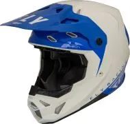 Casca de motocross FLY RACING Formula CP Slant- Gri/Albastru