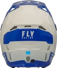 Casca de motocross FLY RACING Formula CP Slant- Gri/Albastru