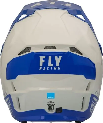 Casca de motocross FLY RACING Formula CP Slant- Gri/Albastru