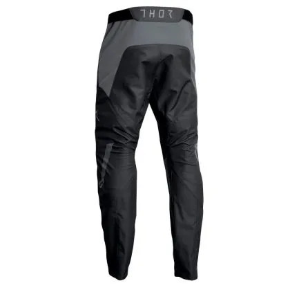 Enduro breeches THOR TERRAIN BLACK/CHARCOAL IN THE BOOT 23'