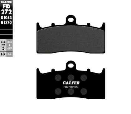 Μπροστινά τακάκια μοτοσυκλέτας Galfer SEMI METAL FD272G1054
