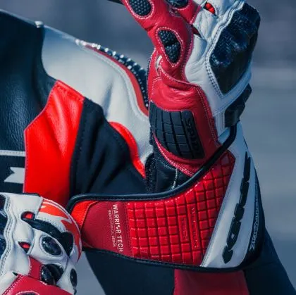 Γάντια Moto SPIDI Carbo πίστα EVO RED
