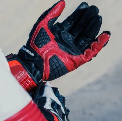 Γάντια Moto SPIDI Carbo πίστα EVO RED