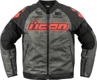 ICON Overlord3™ CE Magnacross CE DARK GRAY Motorcycle Jacket