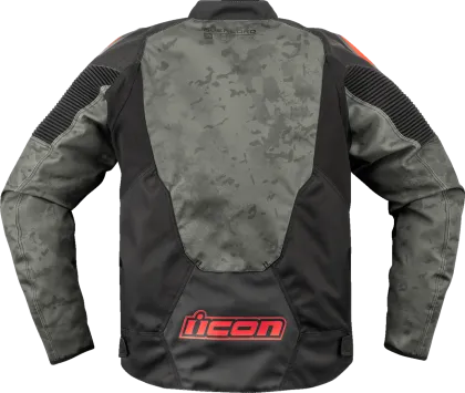 ICON Overlord3™ CE Magnacross CE DARK GRAY Motorcycle Jacket