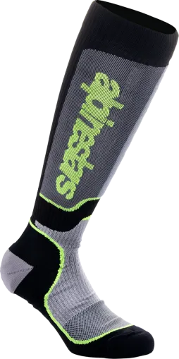 Κάλτσες ALPINESTARS MX PLUS Motocross BLK/GY/YLW