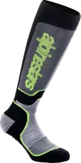 ALPINESTARS MX PLUS Motocross Socks BLK/GY/YLW