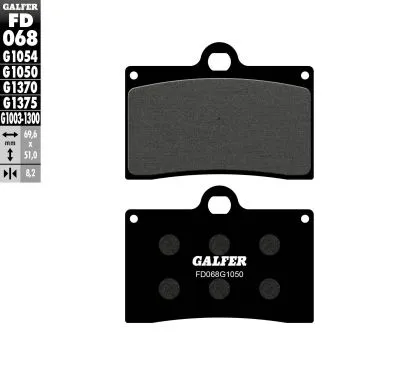 Front motorcycle pads Galfer SCOOTER FD068G1050