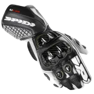Moto gloves SPIDI Carbo Kangaroo BLACK/WHITE