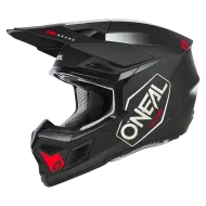 Κράνος Motocross O'NEAL 3SERIES HEXX ΜΑΥΡΟ/ΛΕΥΚΟ/ΚΟΚΚΙΝΟ V.24