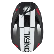 Κράνος Motocross O'NEAL 3SERIES HEXX ΜΑΥΡΟ/ΛΕΥΚΟ/ΚΟΚΚΙΝΟ V.24