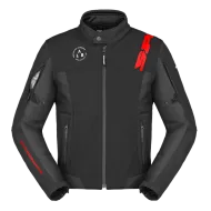 Textile motorcycle jacket SPIDI CORSA TEX BLACK/RED