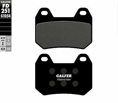 Galfer SEMI METAL Πίσω Moto Pads FD251G1054