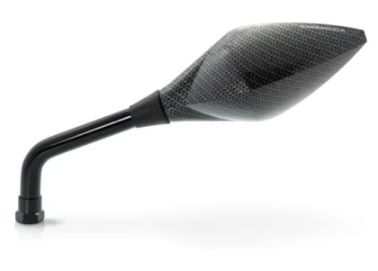 Motorcycle mirrors BARRACUDA STREET CARBON LOOK