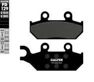 Front motorcycle pads Galfer SEMI METAL FD129G1054