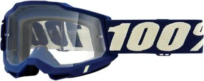Motocross Goggles 100% ACCURI2 DEEPMARINE-CLEAR