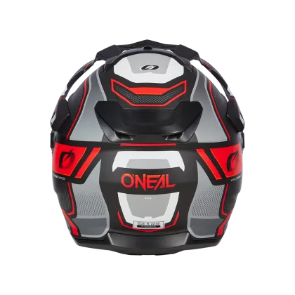 Casca Enduro D-SRS SQUARE V.24 NEGRU/GRI/ROSU