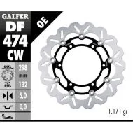 Πλωτό μπροστινό δίσκο φρένων Galfer WAVE FLOATING COMPLETE (C. ALU.) 298x5mm DF474CW