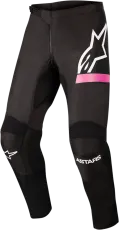 Pantaloni de motocross pentru femei ALPINESTARS Fluid Chaser S21 NEGRU/ROZ