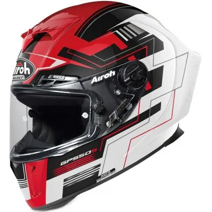 КАСКА AIROH GP550 S CHALLENGE RED GLOSS