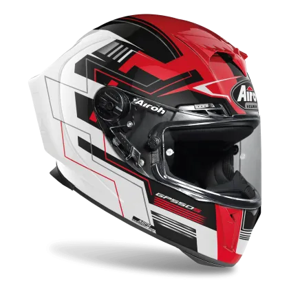 КАСКА AIROH GP550 S CHALLENGE RED GLOSS