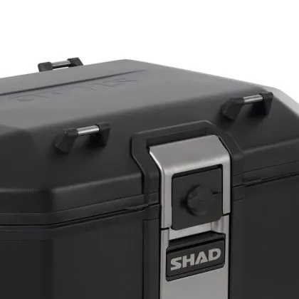 Geanta moto din aluminiu SHAD TR55 Black - 55 litri