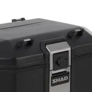 Aluminum motorcycle suitcase SHAD TR55 Black - 55 liters