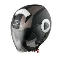 Scooter helmet VEMAR BREEZE RADAR MAT SILVER