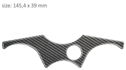 Protector for three-passenger PPSY3P/PR3137 YAMAHA FZ1/FZ1S 2006-2007.