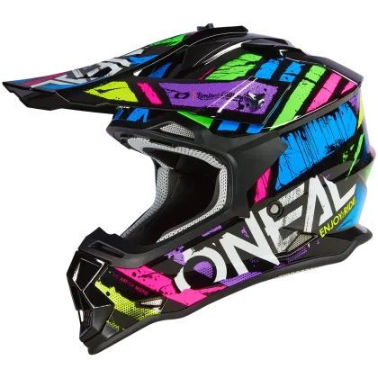 Casca motocross O'NEAL 2SERIES GLITCH V.23 MULTI