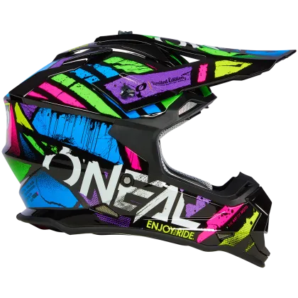 Casca motocross O'NEAL 2SERIES GLITCH V.23 MULTI