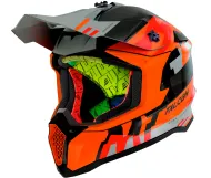 Motocross Helmet MT FALCON ARYA A4 MATT ORANGE