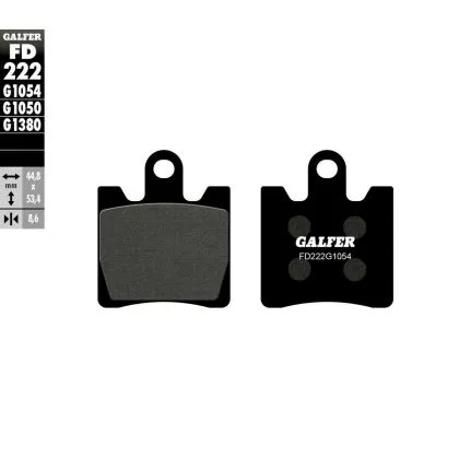Μπροστινά τακάκια μοτοσυκλέτας Galfer SCOOTER FD222G1050