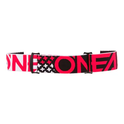 Motocross goggles O`NEAL B-30 BOLD BLACK/RED - RADIUM