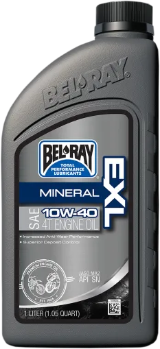 Масло BEL-RAY EXL MINERAL 4T 10W-40 1L